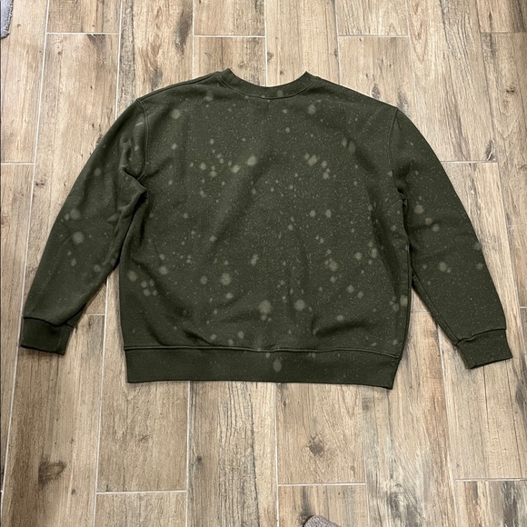 Wild fable Splotch Green Sweatshirt Small - Picture 3 of 3
